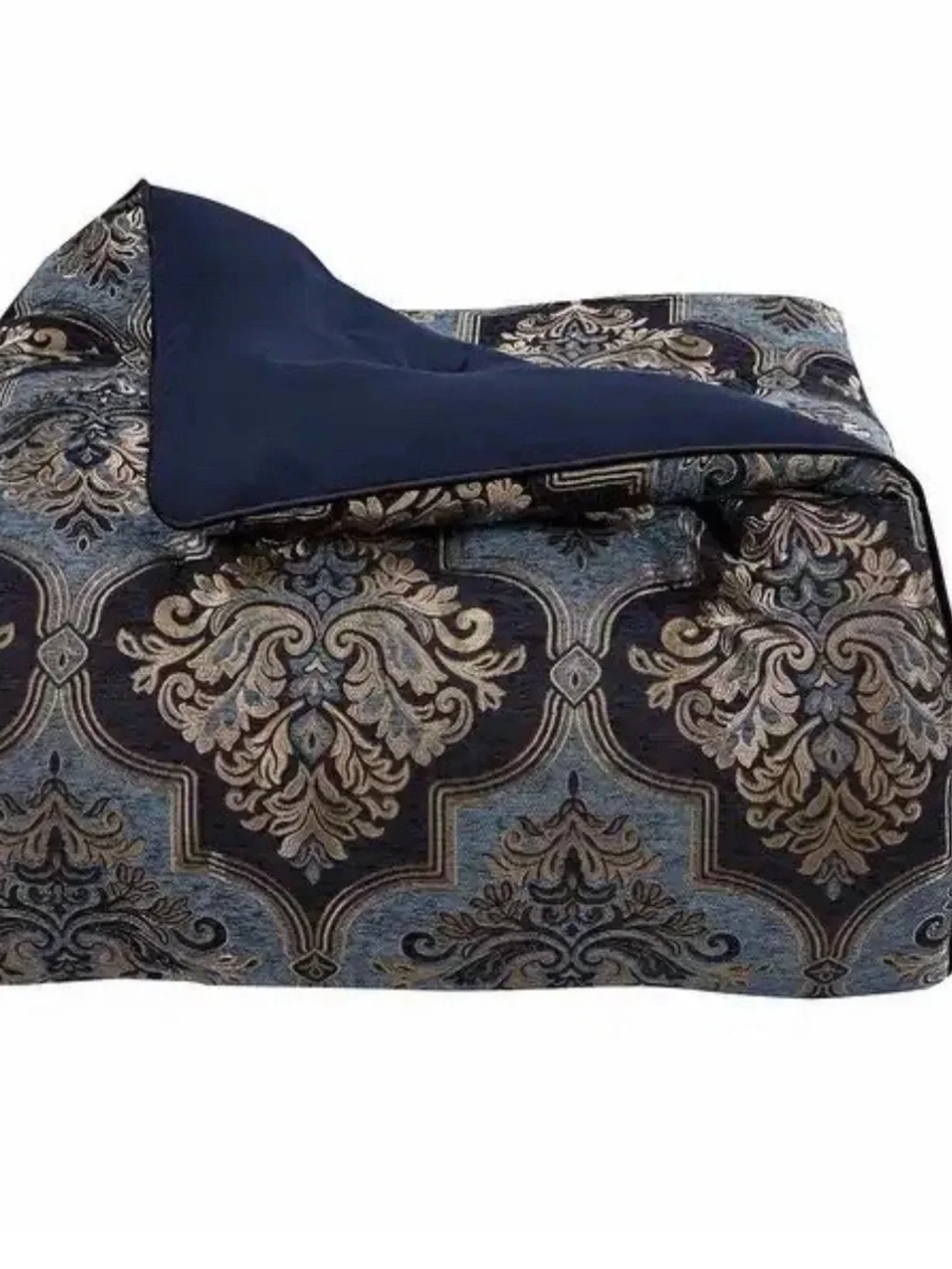 J. Queen New York Middlebury 4-Piece Comforter Set Sz QUEEN. MSSING ONE SHAM